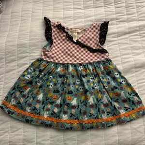 Matilda Jane Girls Halloween All Hallows Eve Tunic Top size 4